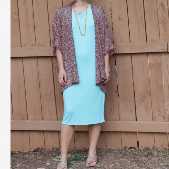 Lularoe Lindsay kimono - Picture 8 of 8